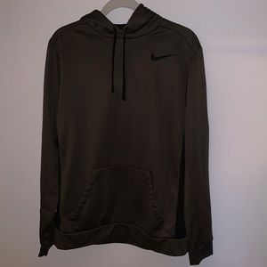 Green and black Nike hoodie